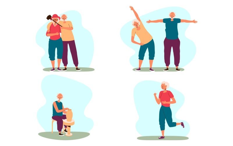 Como envelhecer com saúde e disposição